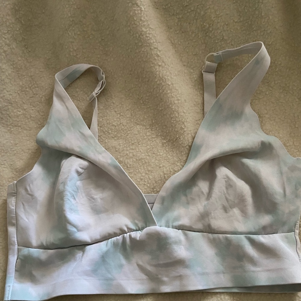 Tie dye sports bra